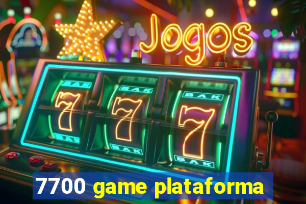 7700 game plataforma